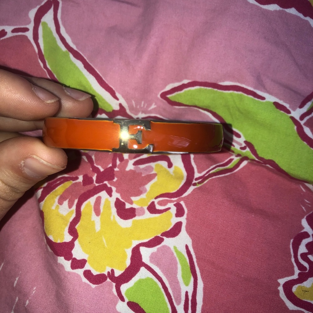 E burnt orange bracelet - Picture 4 of 5